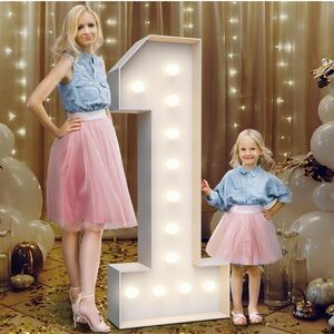 2FT Marquee Light Up Numbers